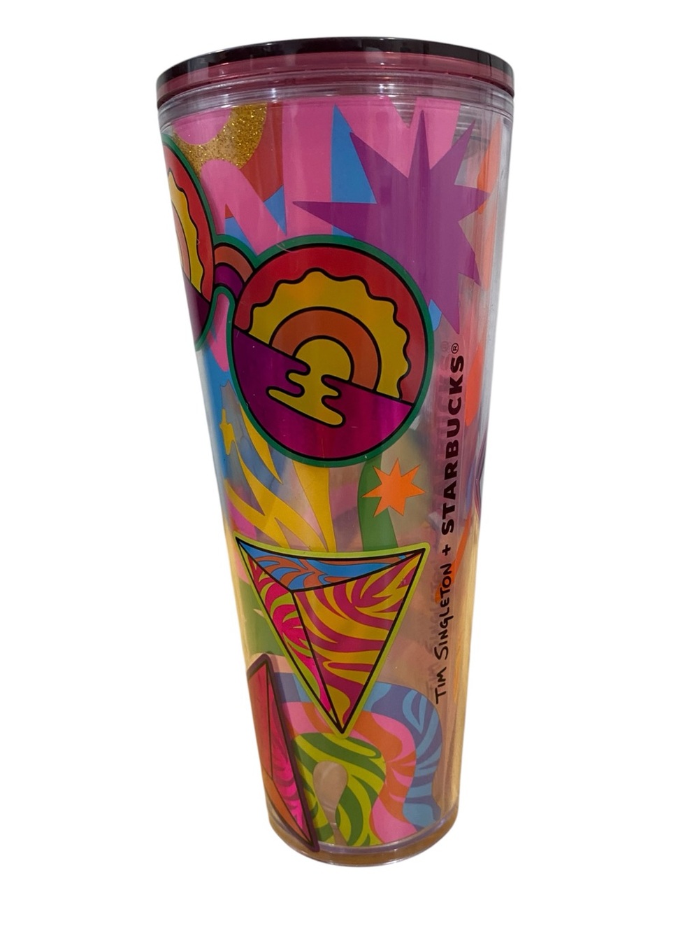 Tim Singleton + Starbucks Limited Edition Pride 2023 Cold Beverage Tumbler